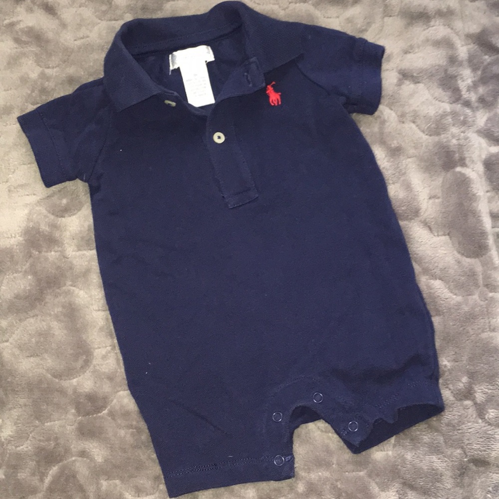Ralph Lauren polo baby boy romper size 3 months